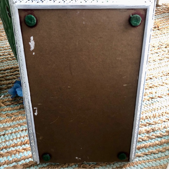 Vintage Shabby Chic Mirrored Vanity Tray - Picture 6 of 9